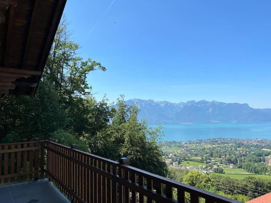 Swiss Chalet - Mountain And Lake View 블로네이 외부 사진