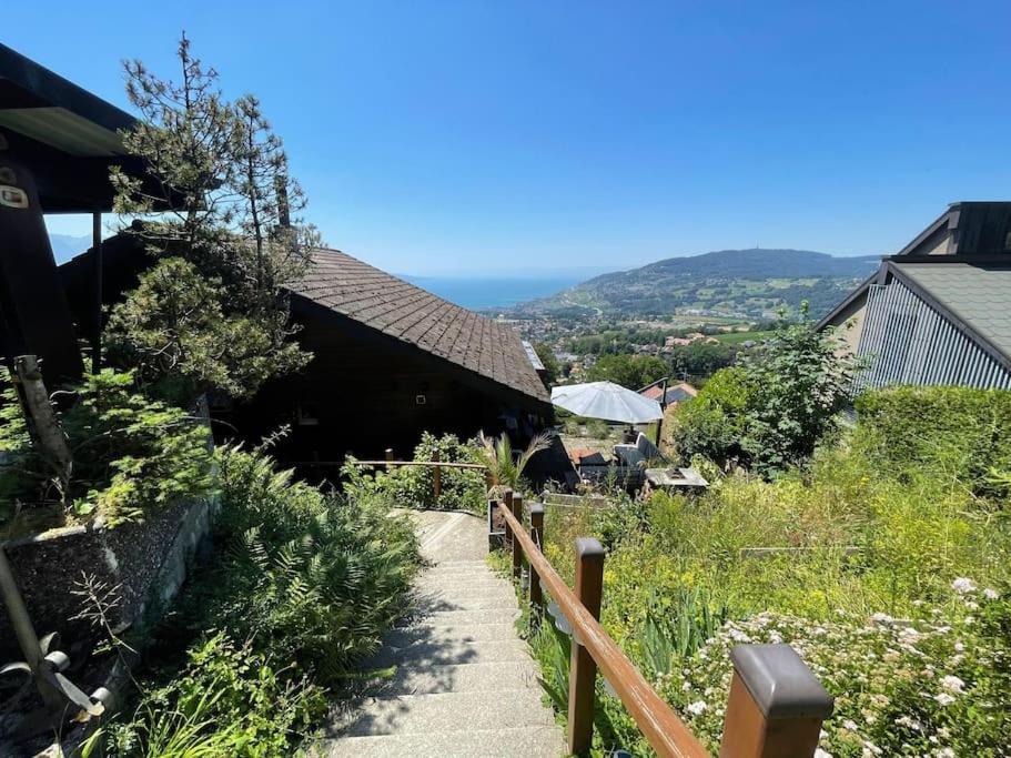 Swiss Chalet - Mountain And Lake View 블로네이 외부 사진